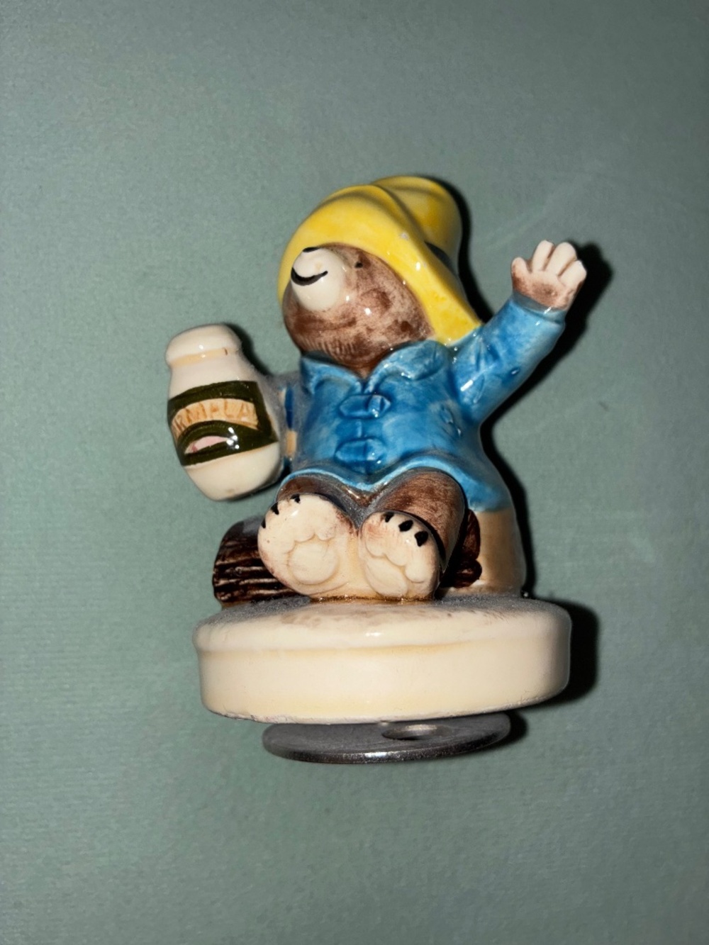 Paddington Bear music ceramic figurine 1981 Born Free Schmid